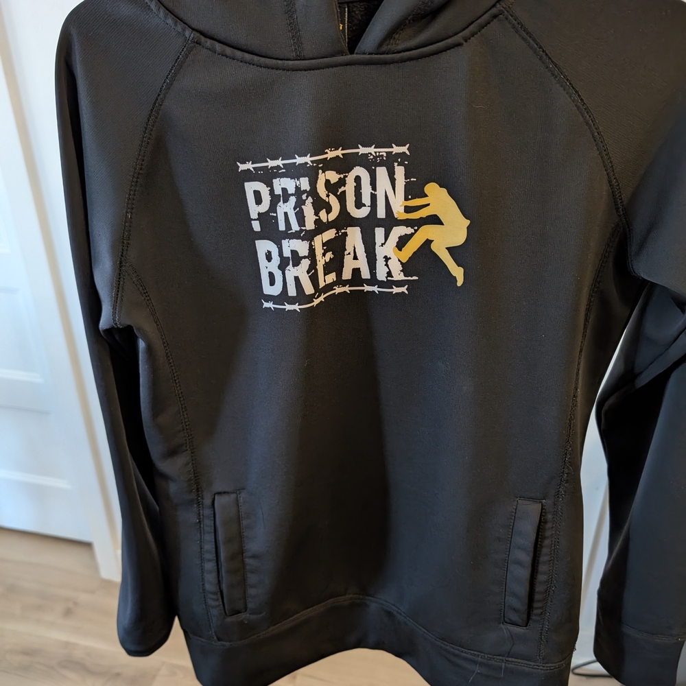 Black Prison Break Kids Hoodie